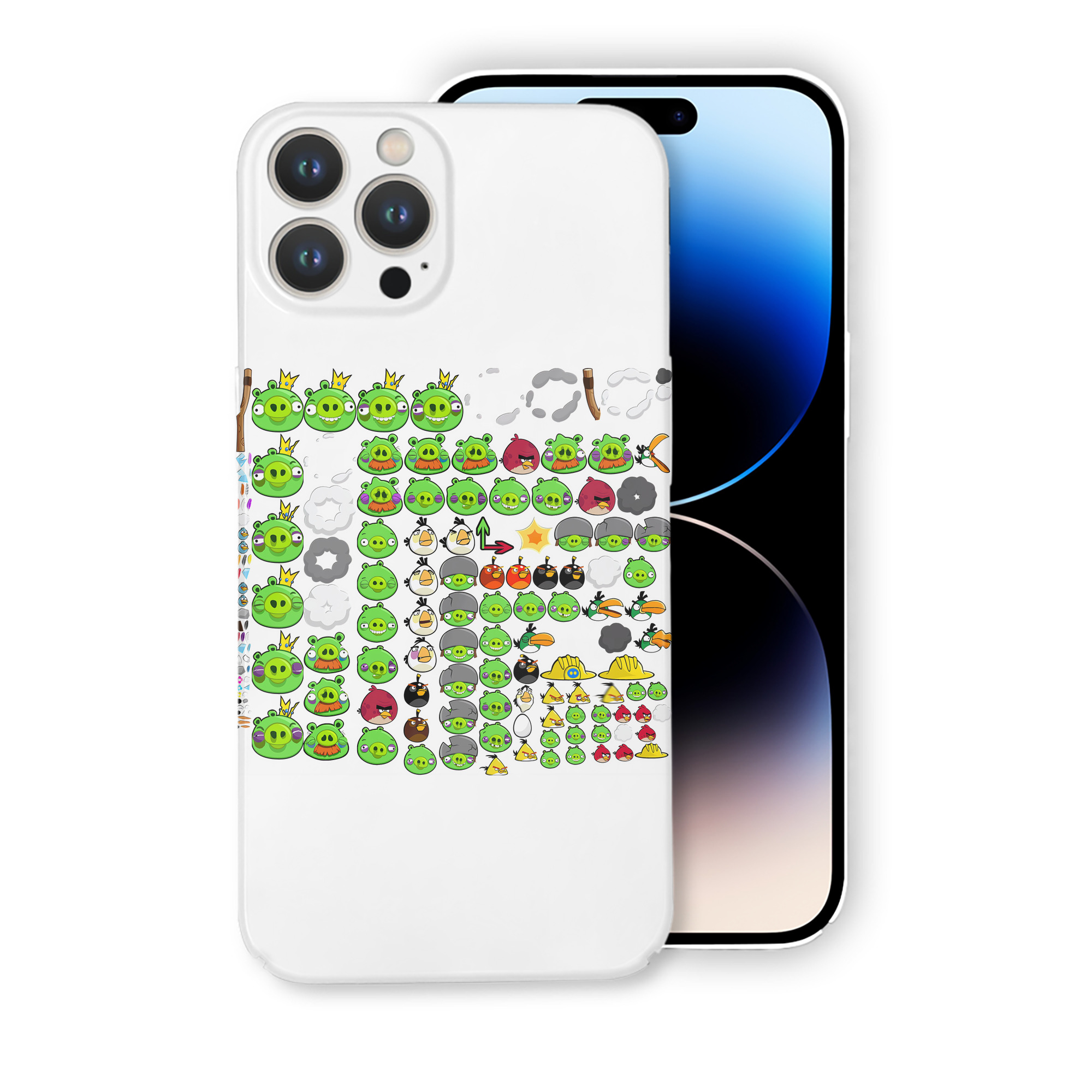 （画像用） Angry Birds アングリーバード 【iPhone 14シリーズ対応】ハードケース